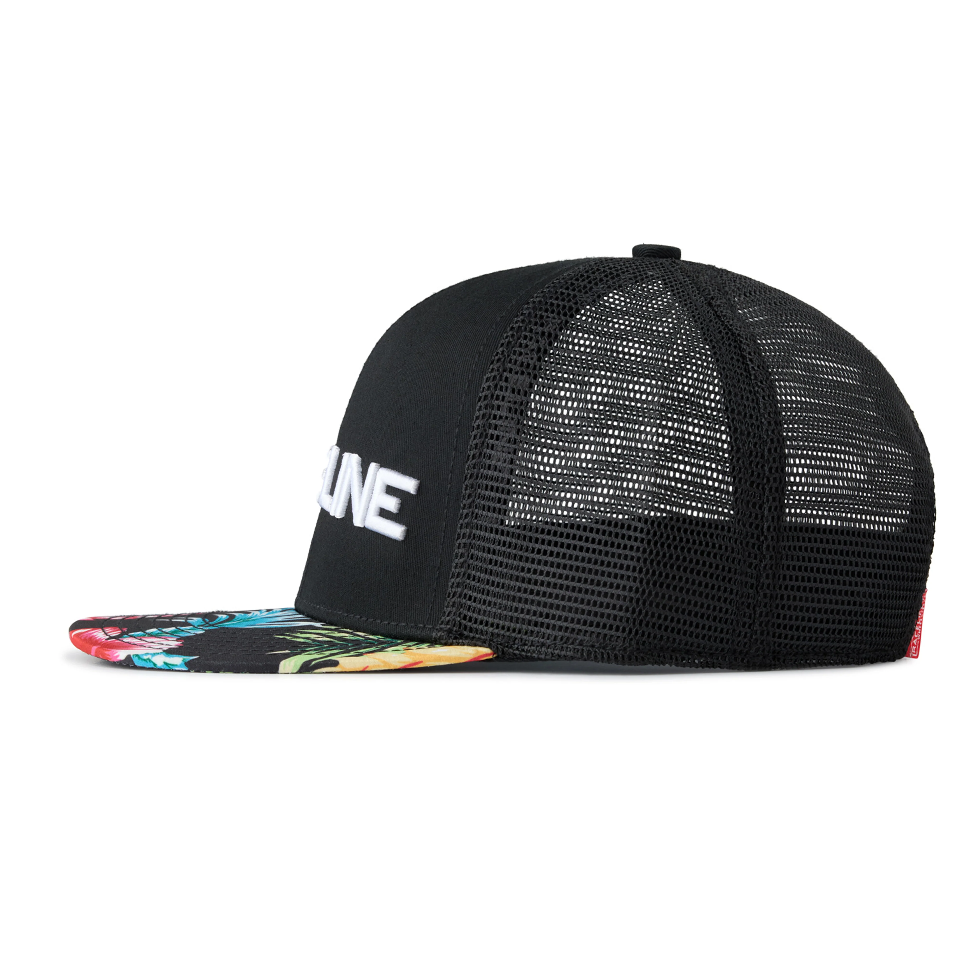 Floral Mesh Snapback Hat - Image 6
