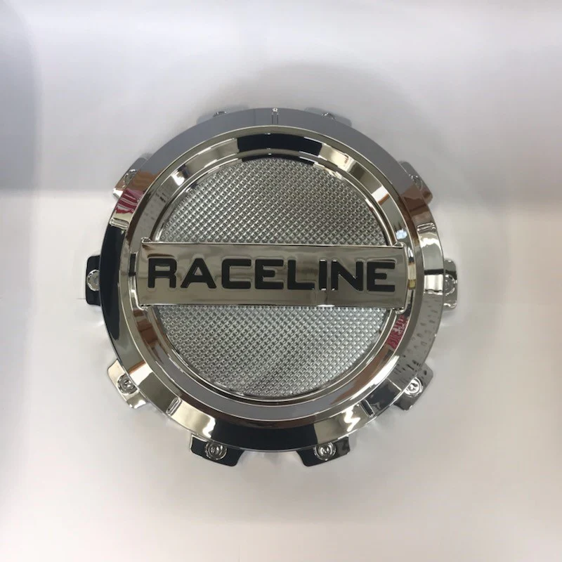 CPR-938C-M RACELINE 938/939 CHROME MEGA 10 LUG CAP - Image 2
